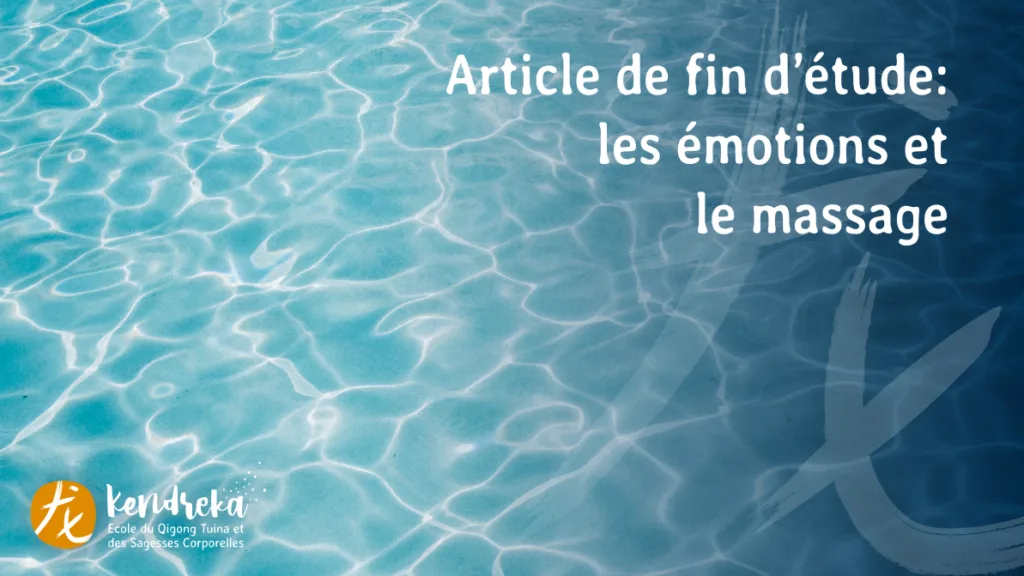 Massage et émotions
